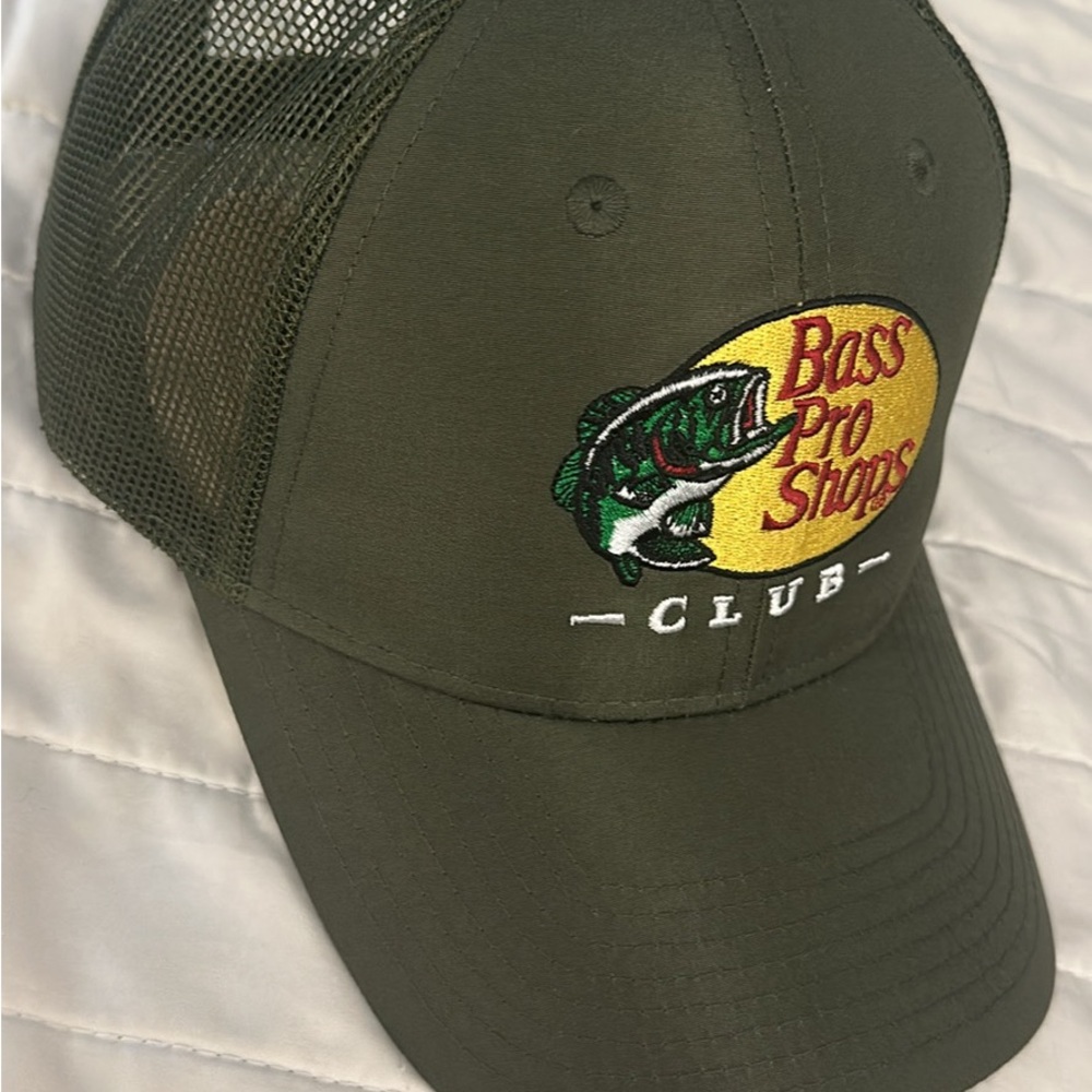 Bass Pro Shops Olive Green Club Cap